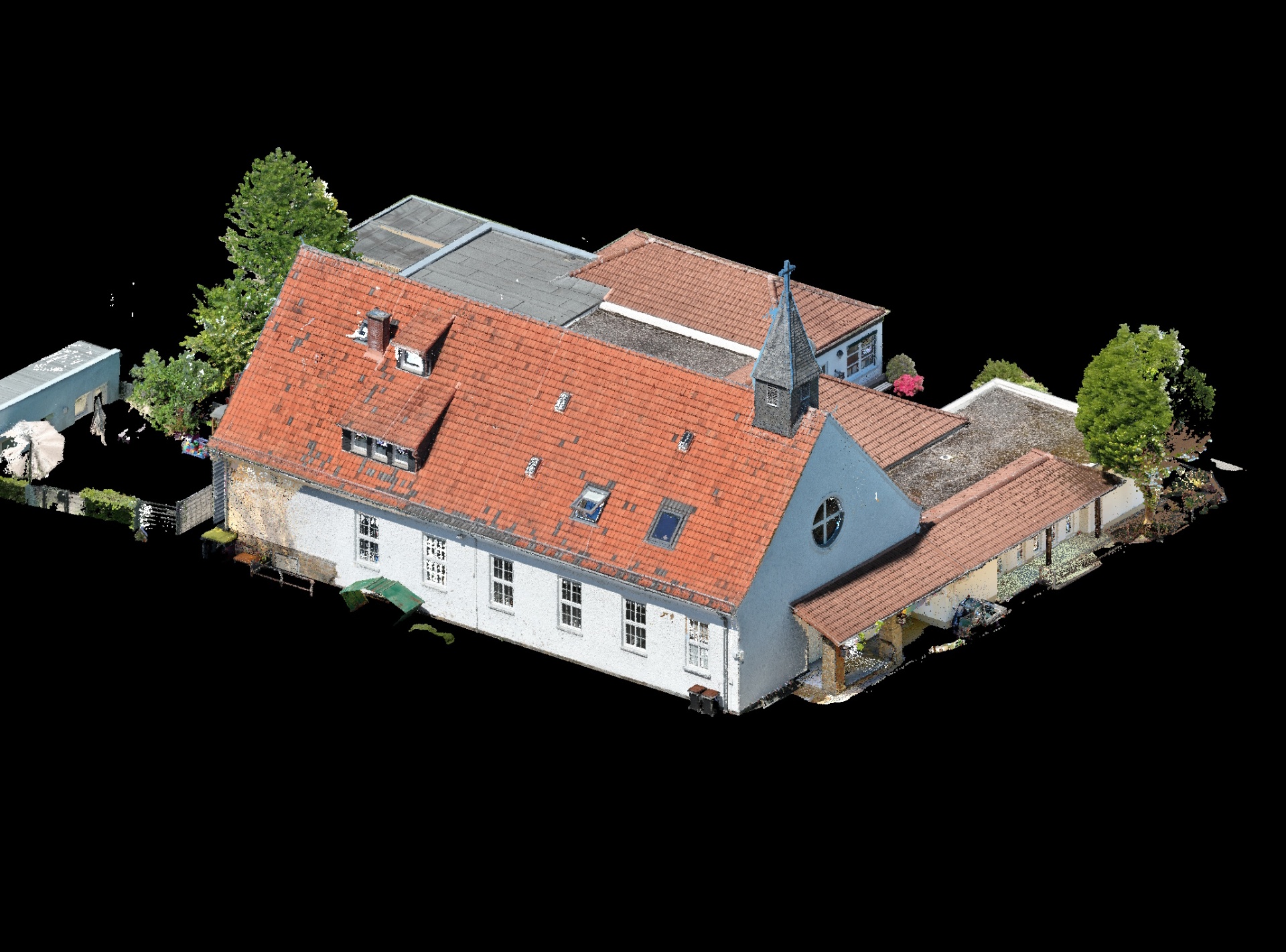 Historic Church · Scan to BIM — point cloud